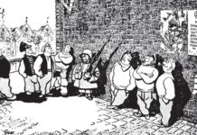 Secrets of much-loved wartime cartoonist Giles revealed in new book