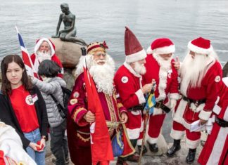 Santas worldwide gather for annual world congress in Denmark