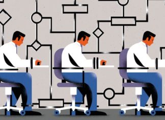 Robots have already taken over our work, but they’re made of flesh and bone