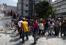 Dozens dead as powerful earthquake hits central Mexico