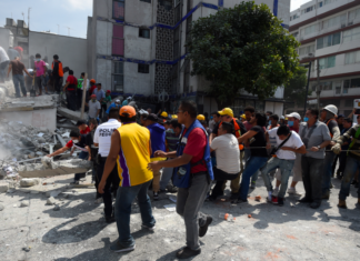 Dozens dead as powerful earthquake hits central Mexico