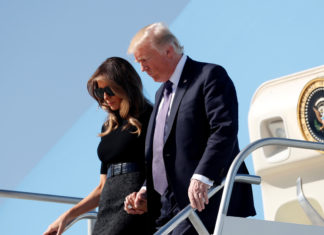 Trump visits Las Vegas after the deadliest shooting in modern US history