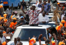 Opposition leader plunges Kenya into political crisis