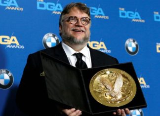 Director Guillermo del Toro wins best feature DGA award