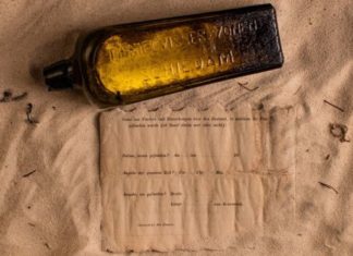 Oldest message in a bottle found on Western Australia beach