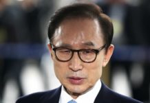 South Korea prosecutors seek arrest warrant for ex-president Lee