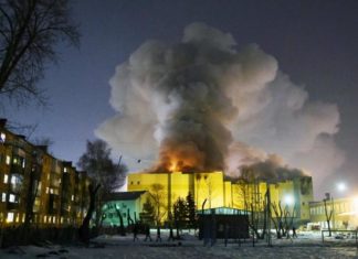 Dozens dead and injured in Russian mall fire
