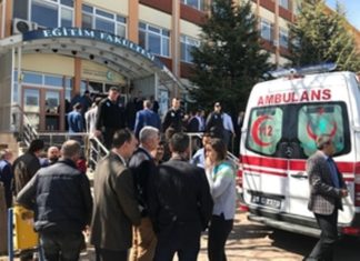 Gunman kills four staff in Turkish university