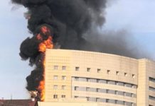 Major fire breaks out at hospital in Istanbul, Turkey, patients evacuated