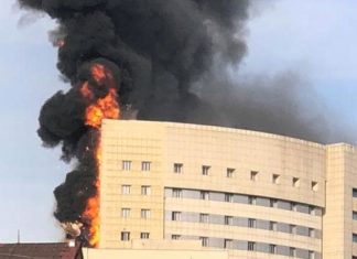 Major fire breaks out at hospital in Istanbul, Turkey, patients evacuated