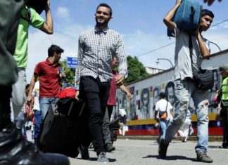 Unconvinced by the election, Venezuela emigres stream across border