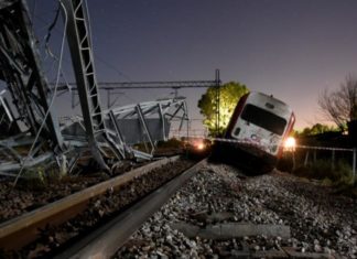 At least three killed after train derails in Greece