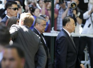 White House says it expects Trump-Kim summit to happen as planned as top North Korea official lands in US for talks