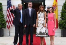 Trump to Spanish monarchs at the White House: “I will visit Spain”