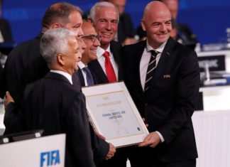 US, Mexico and Canada to host 2026 football World Cup