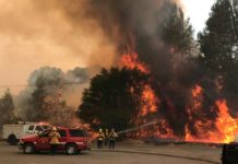 Evacuations ordered as California wildfires destroys buildings