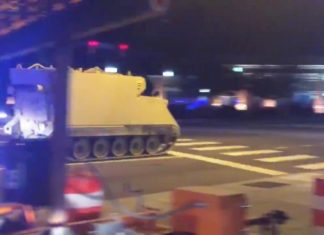 Soldier steals armored vehicle, takes it on two-hour ride in Virginia: police