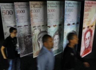 IMF projects Venezuela inflation will hit 1,000,000 percent in 2018
