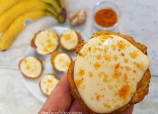 Ginger Turmeric Vanilla Cookies
