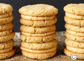 Peanut Butter Sandwich Cookies {Girl Scout Copycat}