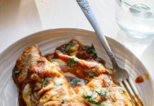 Veggie Black Bean Enchiladas